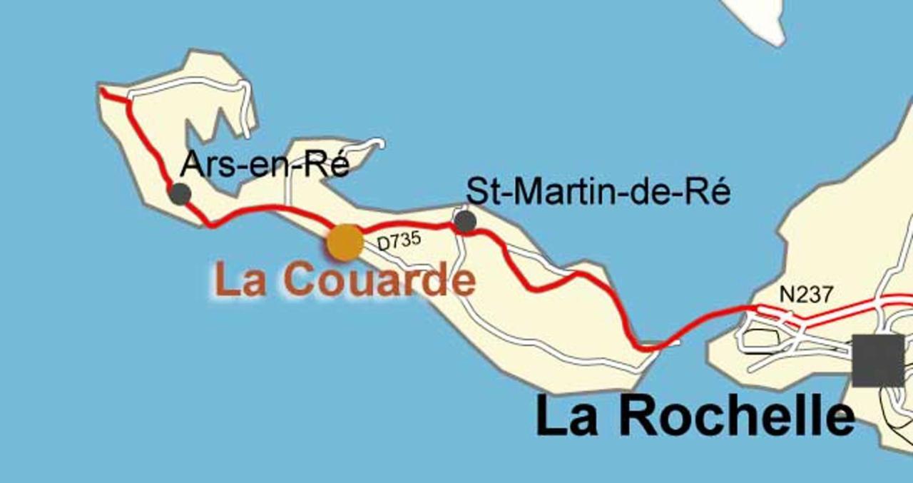 Petite Maison Charmante A La Couarde-Sur-Mer Avec Jardin Cloture 外观 照片
